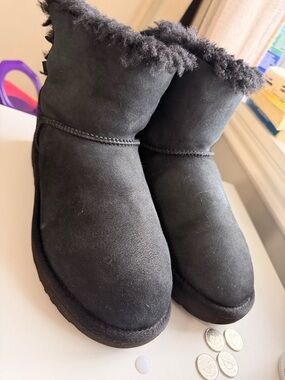 UGG Bailey Bow II Boot - Black